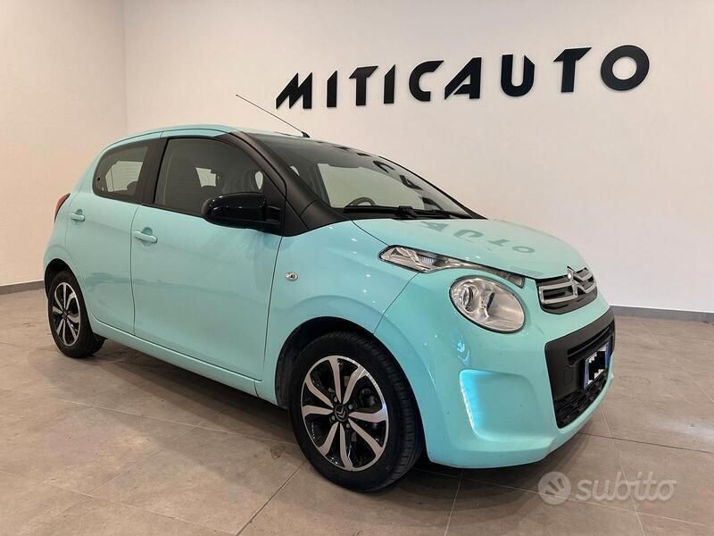 Blu Usata 2019 Citroën C1 Shine Due volumi | 8900 € (Buon prezzo) - Immagine 1/4