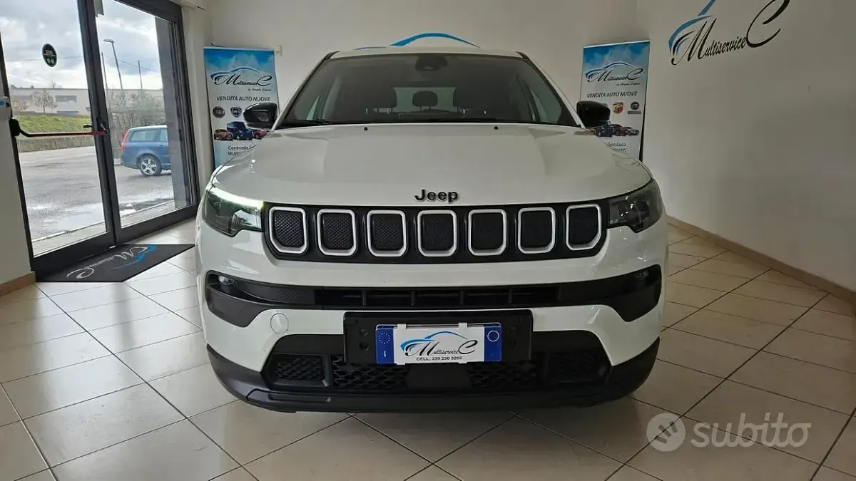 Usata Jeep Compass Longitude 131 CV (96 kW) 2022 Bianco SUV