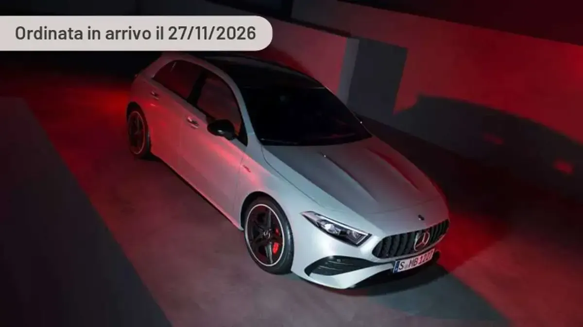 Usata Mercedes A35 AMG Premium Plus 306 CV (225 kW) 2023 Argento Berlina