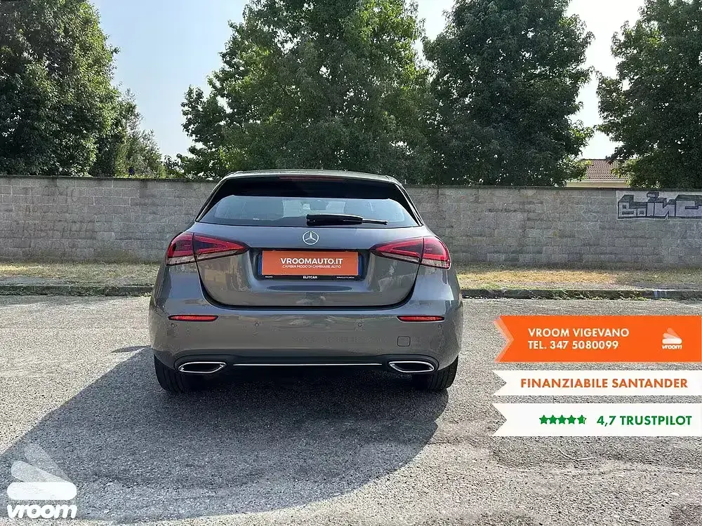 Usata Mercedes A200 163 CV (119 kW) 2020 Grigio Berlina