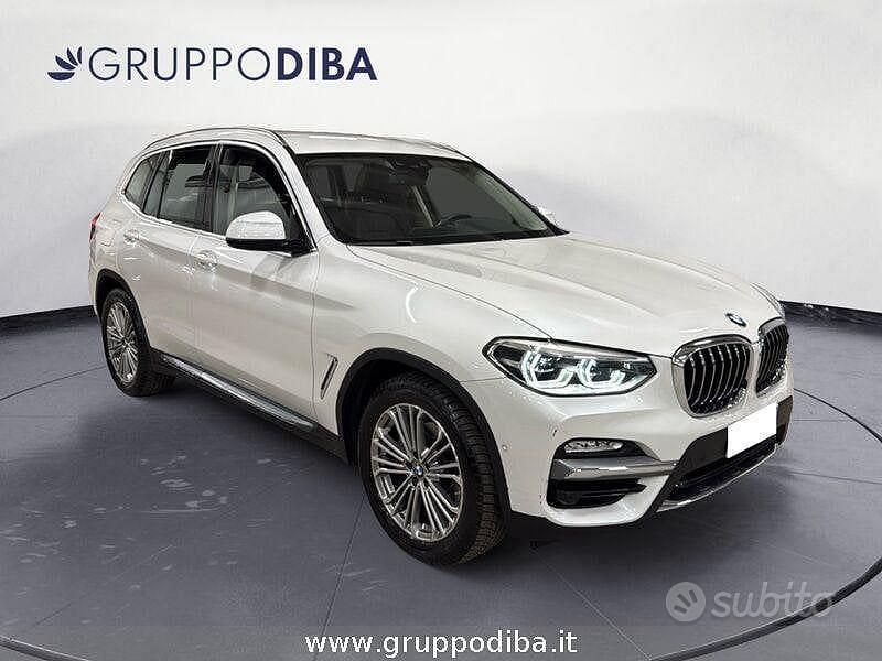 Usata BMW X3 Luxury Line 190 CV (139 kW) 2019 Bianco SUV