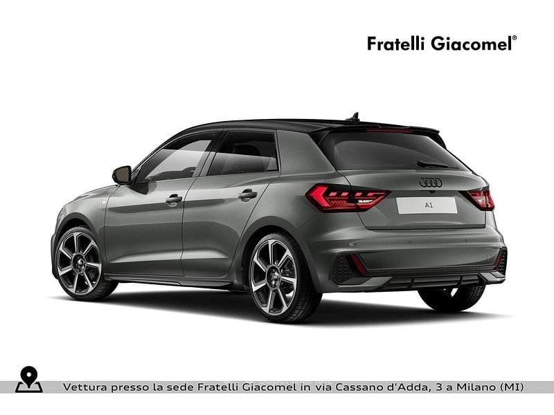 Usata Audi A1 Sportback Comfort 116 CV (85 kW) 2025 Grigio chronos metallizzato nero mito me Utilitaria