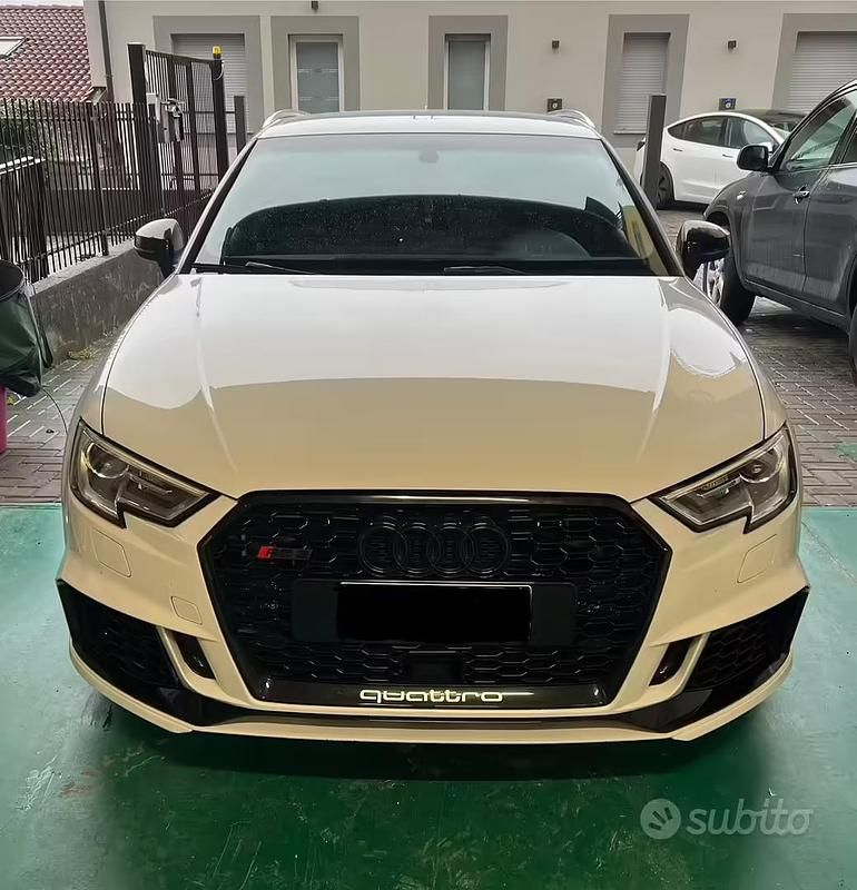 Usata Audi A3 2017 Bianco Berlina