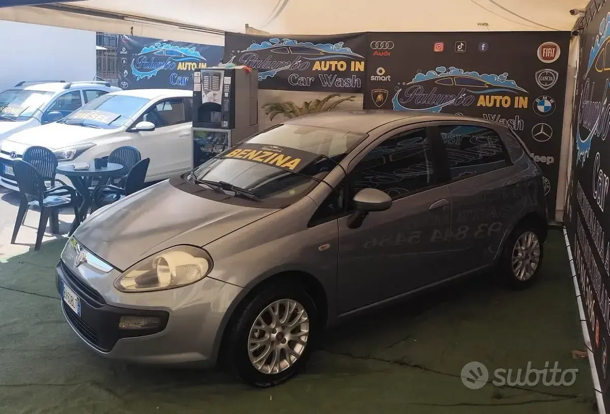 Usata Fiat Punto Evo Dynamic 69 CV (50 kW) 2012 Grigio Utilitaria