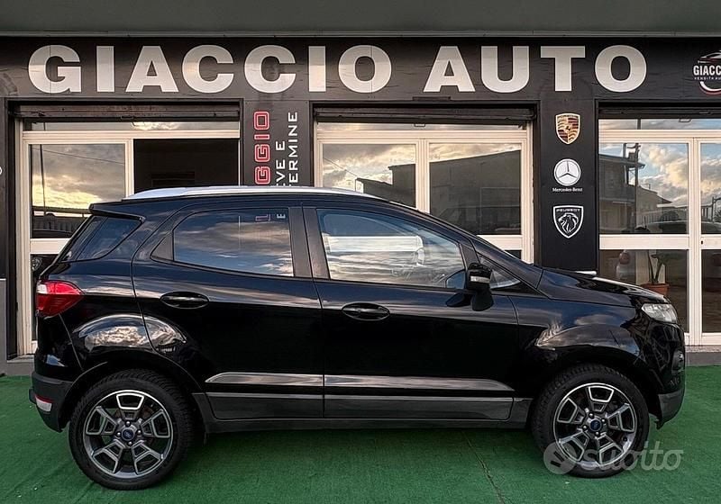 Usata Ford Ecosport Titanium 125 CV (91 kW) 2016 Nero SUV