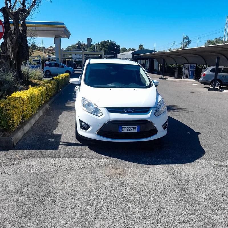Usata Ford C-MAX 150 CV (110 kW) 2015 Bianco Monovolume