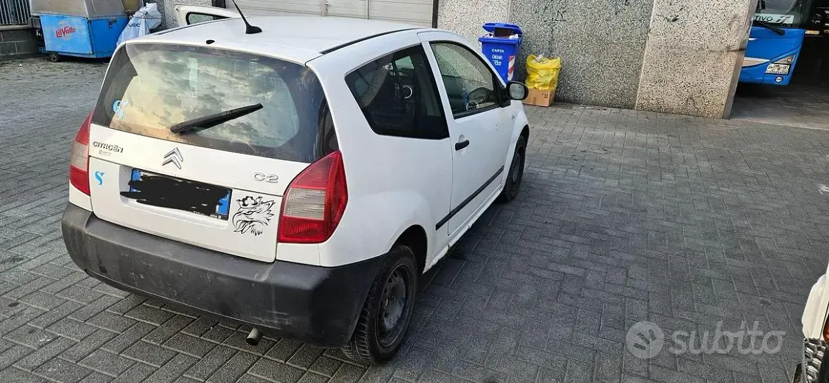 Usata Citroën C2 68 CV (50 kW) 2008 Bianco Utilitaria