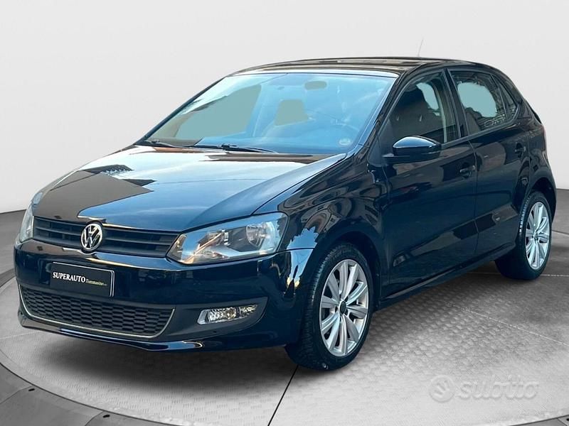 Usata VW Polo Highline 90 CV (66 kW) 2010 Nero Berlina