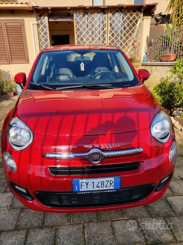 Usata Fiat 500X 120 CV (88 kW) 2017 Rosso SUV