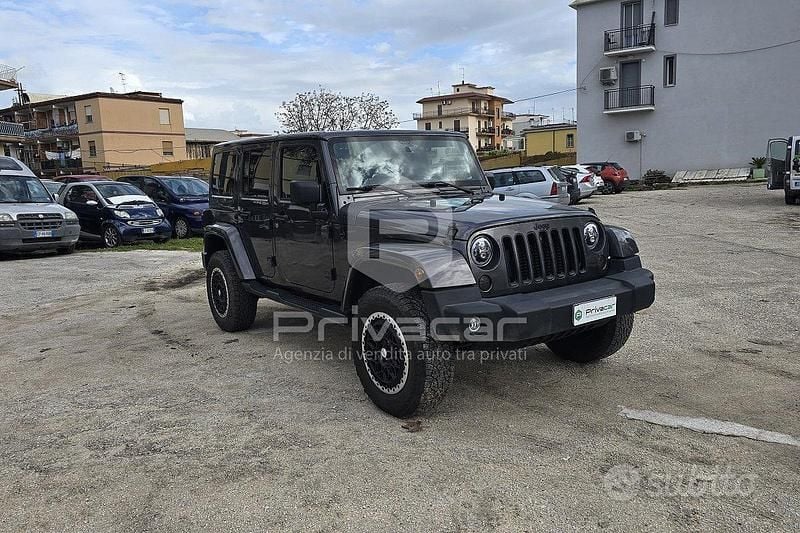 Usata Jeep Wrangler Unlimited 200 CV (147 kW) 2018 Nero SUV