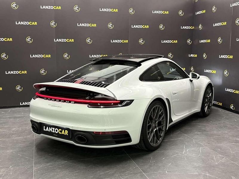 Brugt Porsche 911 Carrera Chrono 385 HK (283 kW) 2021 Hvid Coupe