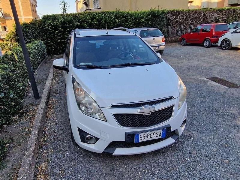 Usata Chevrolet Spark LS 82 CV (60 kW) 2010 Bianco Utilitaria