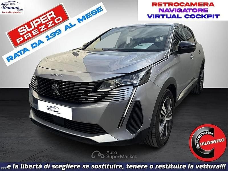Usata Peugeot 3008 Allure 131 CV (96 kW) 2024 Grigio chiaro SUV