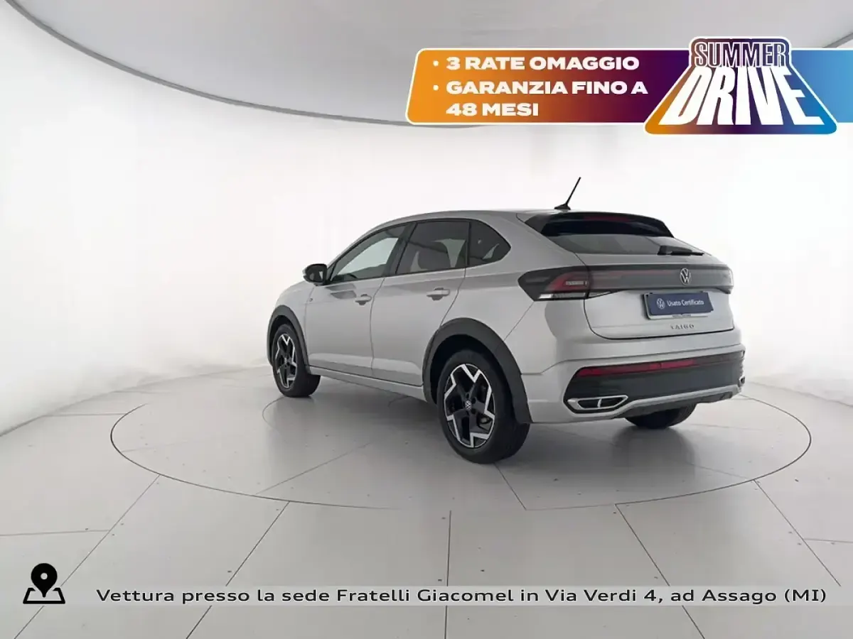 Usata VW Taigo R-line 116 CV (85 kW) 2025 Reflex silver metallizzato SUV