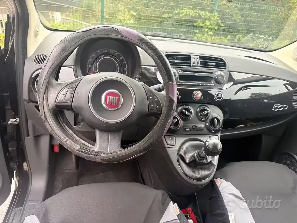 Usata Fiat 500 Sport 86 CV (63 kW) 2011 Nero Berlina