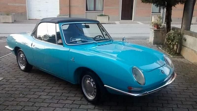 Usata Fiat 850 Sport 50 CV (36 kW) 1967 Blu Cabrio