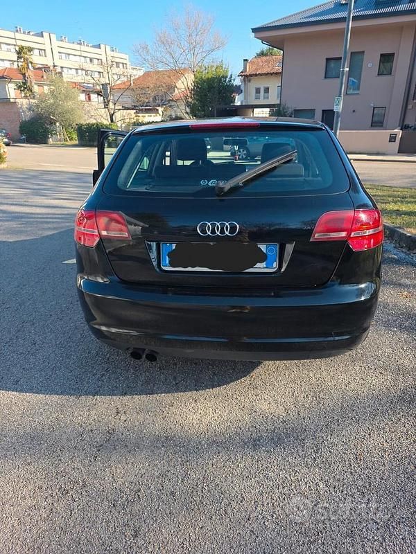 Usata Audi A3 2008 Nero Utilitaria