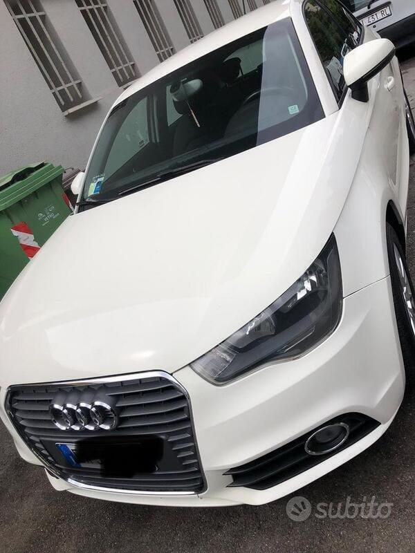 Usata Audi A1 122 CV (89 kW) 2015 Bianco Utilitaria