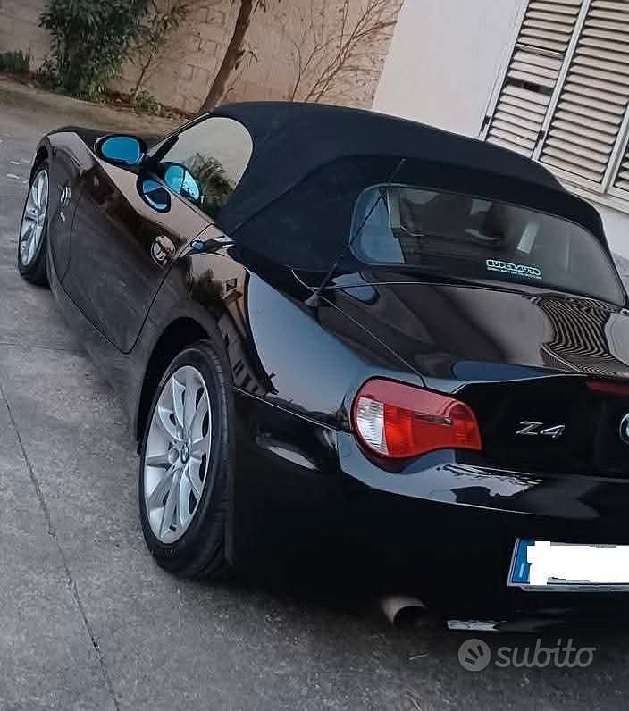 Usata BMW Z4 150 CV (110 kW) 2006 Nero Cabrio