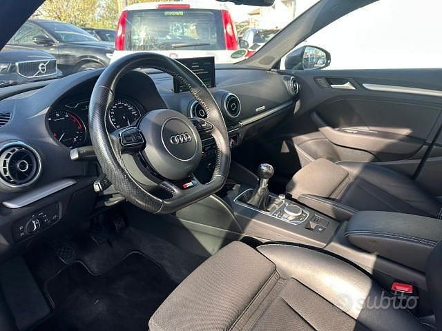 Usata Audi A3 S-Line 110 CV (80 kW) 2016 Grigio Berlina