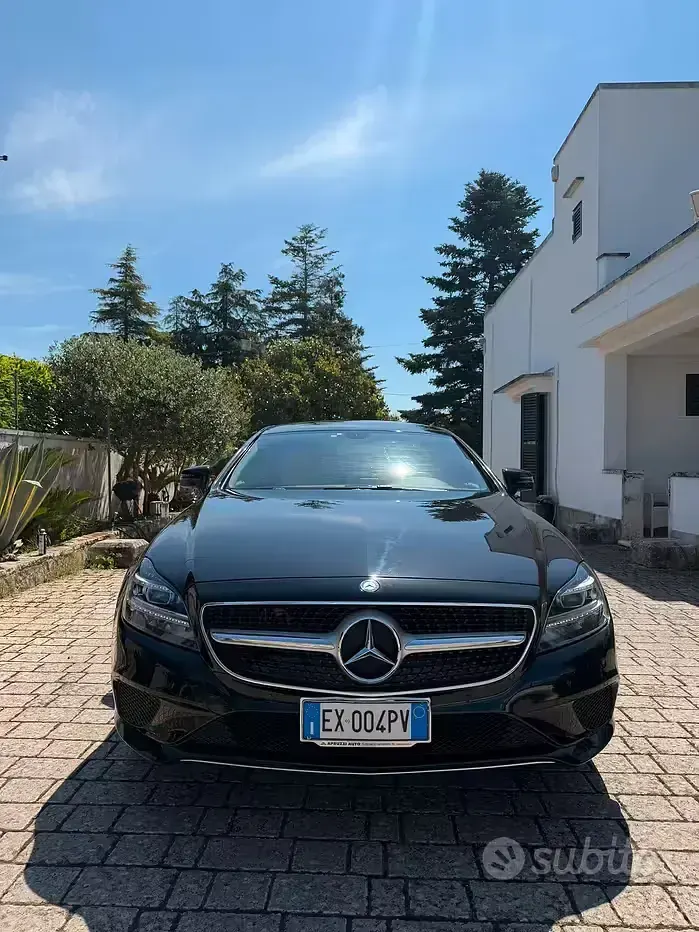 Usata Mercedes CLS250 204 CV (150 kW) 2014 Nero Coupé