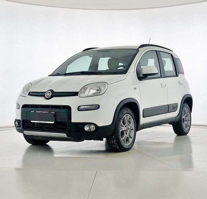 Usata Fiat Panda 4x4 S 95 CV (69 kW) 2016 Bianco Utilitaria