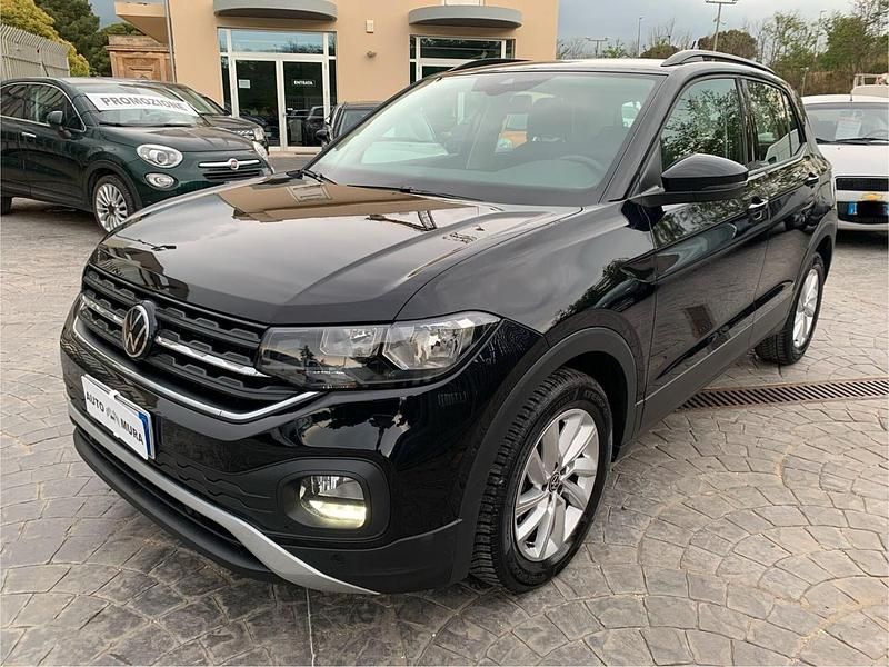 Usata VW T-Cross Style 110 CV (80 kW) 2021 Nero SUV