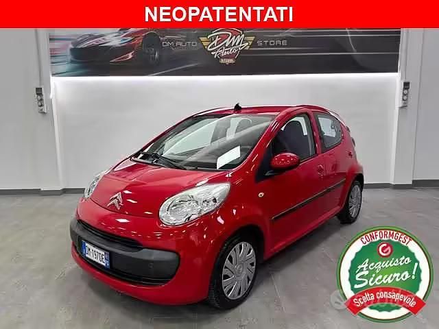 Usata Citroën C1 68 CV (50 kW) 2008 Rosso Utilitaria