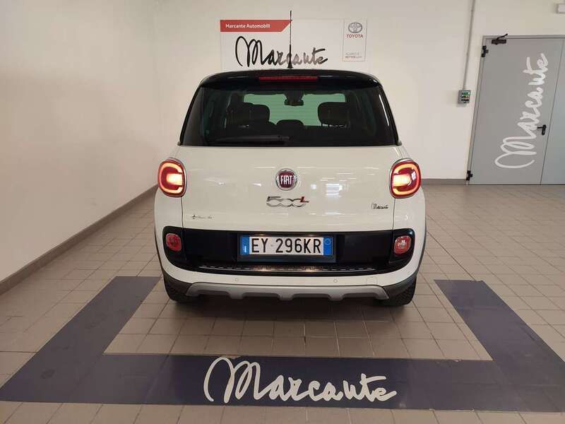 Usata Fiat 500L Trekking 85 CV (62 kW) 2015 Bianco Monovolume