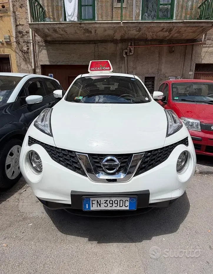Usata Nissan Juke Visia 110 CV (80 kW) 2018 Bianco SUV