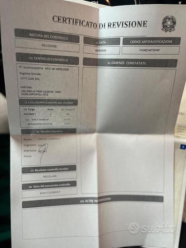 Usata Abarth 500 Esseesse 180 CV (132 kW) 2019 Grigio