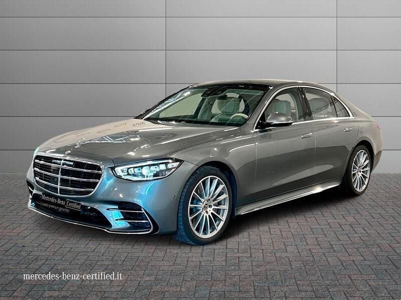 Argento selenite Usata 2023 Mercedes S500 Premium Plus Tre volumi | 98.001 € (Buon prezzo) - Immagine 1/4