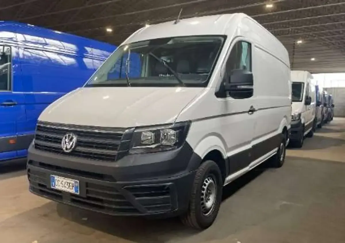 Usata VW Crafter 102 CV (75 kW) 2021 Bianco Furgone