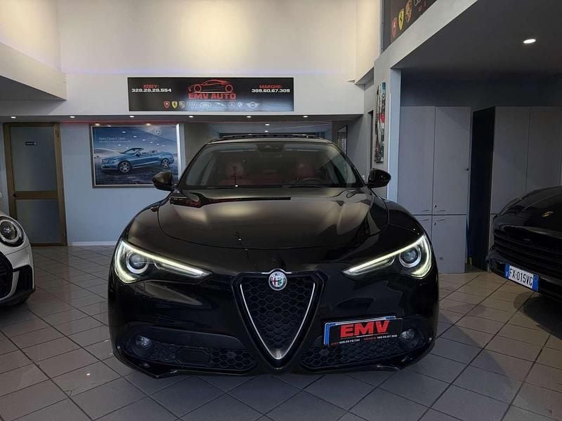 Usata Alfa Romeo Stelvio Super 179 CV (131 kW) 2018 Nero SUV