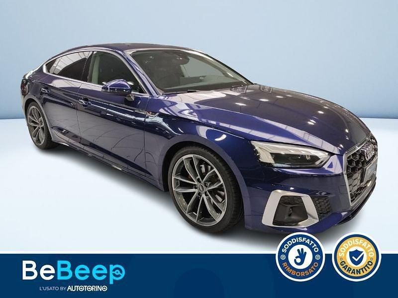 Usata Audi A5 Sportback S-Line 163 CV (119 kW) 2023 Blu metallizzato Utilitaria