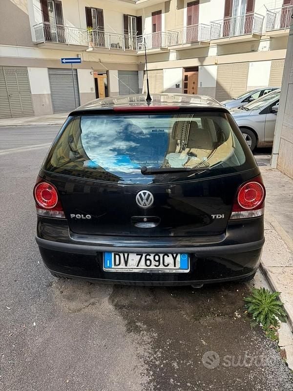 Usata VW Polo 69 CV (50 kW) 2007 Nero Berlina
