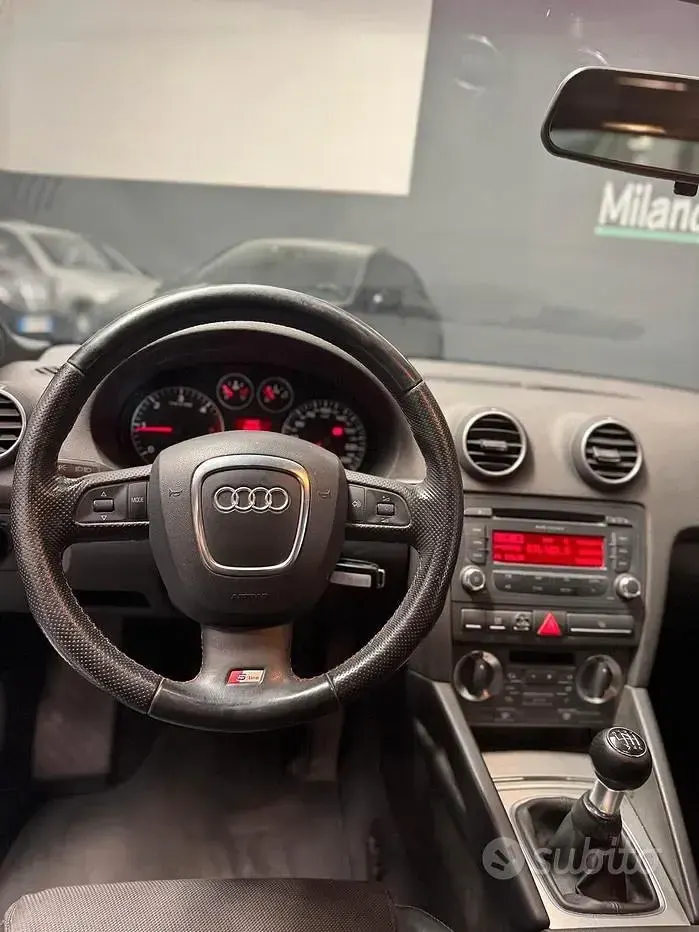 Usata Audi A3 Ambition 140 CV (102 kW) 2008 Grigio Utilitaria