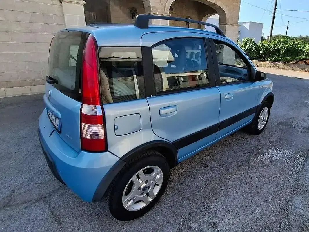 Usata Fiat Panda 4x4 Climbing 60 CV (44 kW) 2006 Blu/azzurro Utilitaria