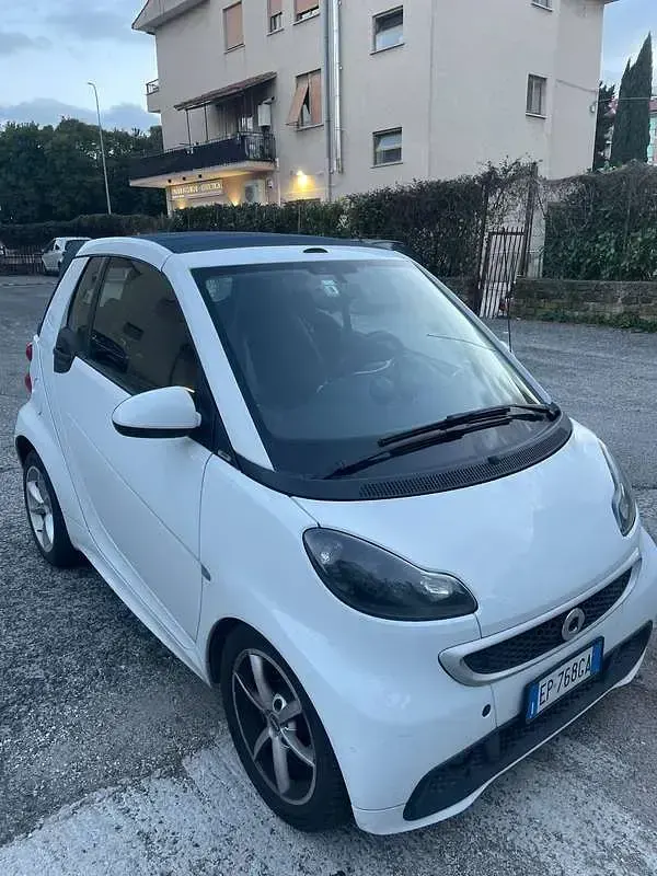 Usata Smart ForTwo Cabrio Pulse 71 CV (52 kW) 2012 Bianco Cabrio