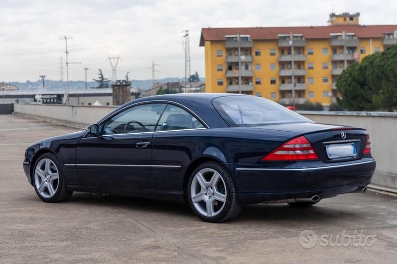 Usata Mercedes CL500 306 CV (225 kW) 2001 Blu/azzurro Coupé