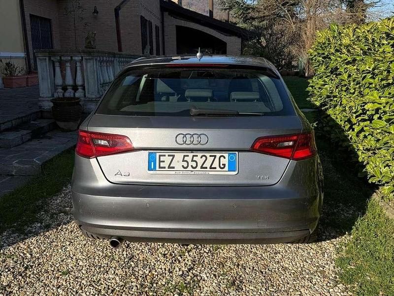 Usata Audi A3 Ambition 110 CV (80 kW) 2015 Grigio Berlina