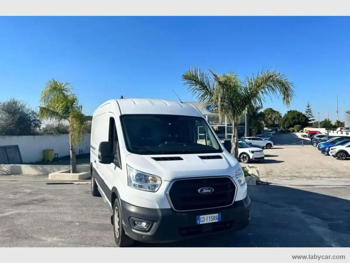 Usata Ford Transit Trend 129 CV (94 kW) 2020 Bianco Furgone