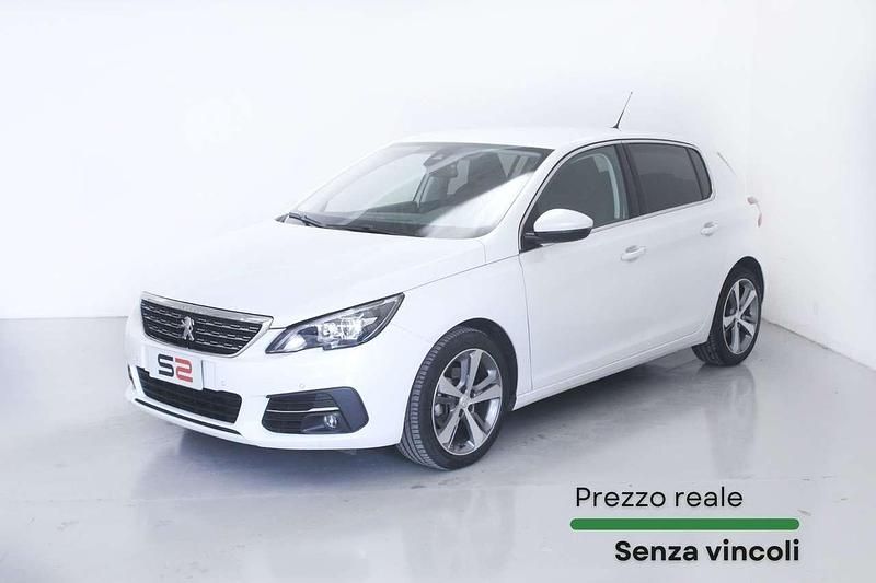 Bianco Usata 2020 Peugeot 308 Allure Tre volumi | 15.900 € (Molto cara) - Immagine 1/4