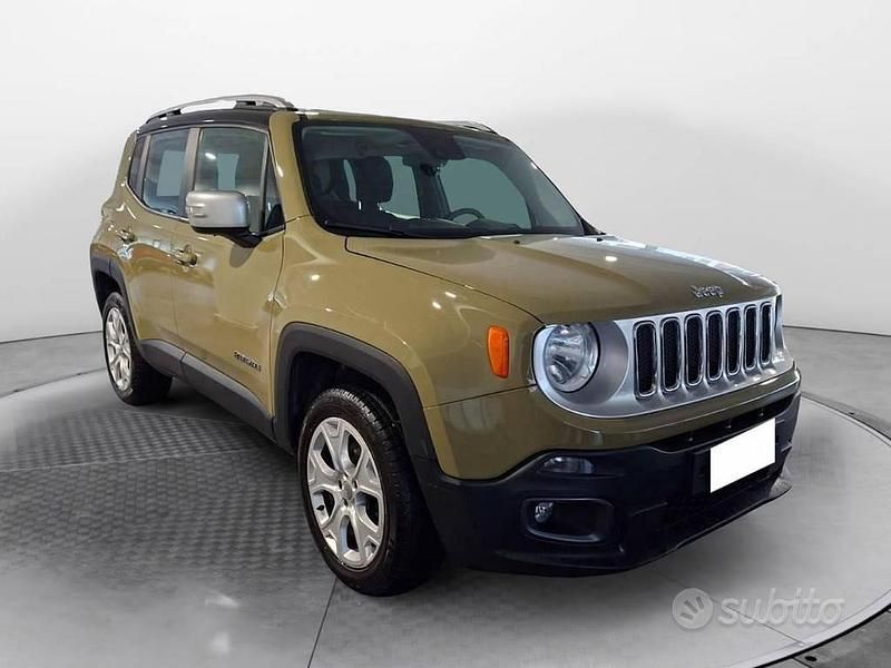 Usata Jeep Renegade Limited 140 CV (102 kW) 2015 Verde SUV