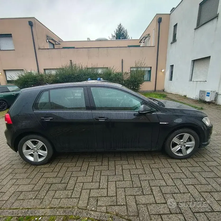 Usata VW Golf VII 110 CV (80 kW) 2016 Nero Berlina