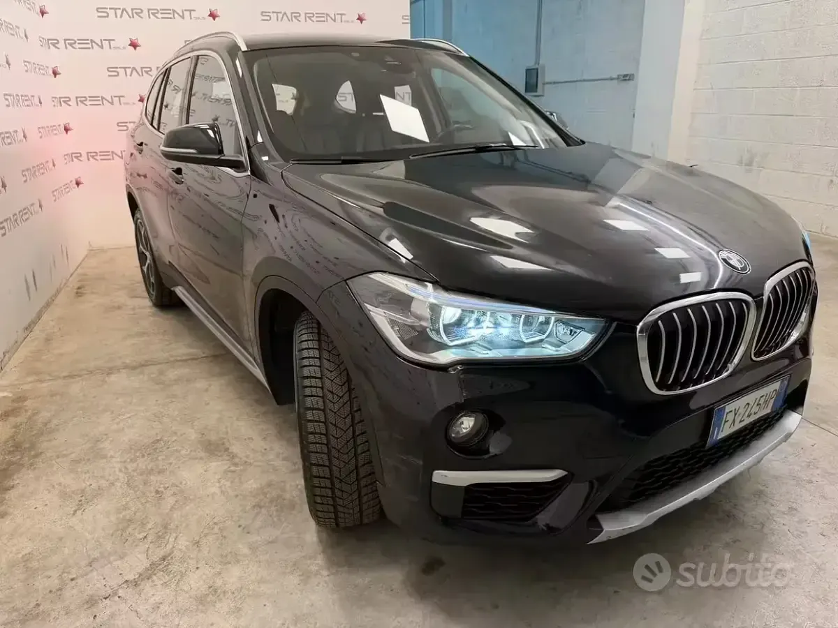 Usata BMW X1 Sport Line 190 CV (139 kW) 2019 Nero SUV