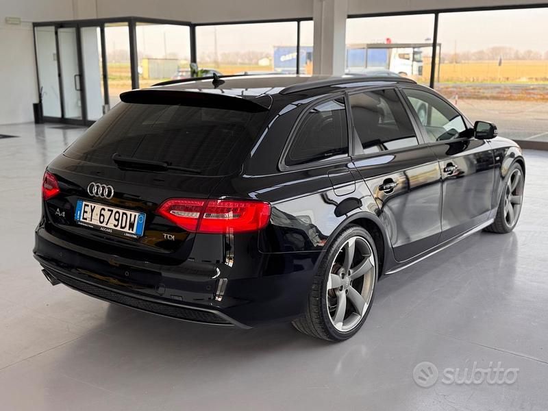 Usata Audi A4 S-Line 190 CV (139 kW) 2015 Nero Station wagon
