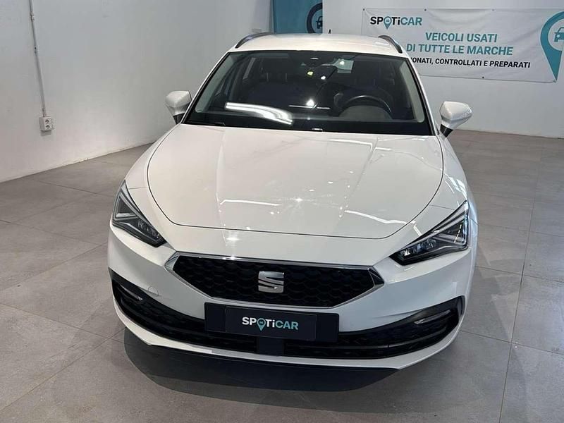 Usata Seat Leon Business 90 CV (66 kW) 2023 Bianco Station wagon