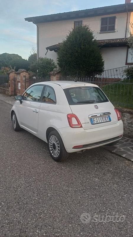 Usata Fiat 500 95 CV (69 kW) 2017 Bianco Utilitaria