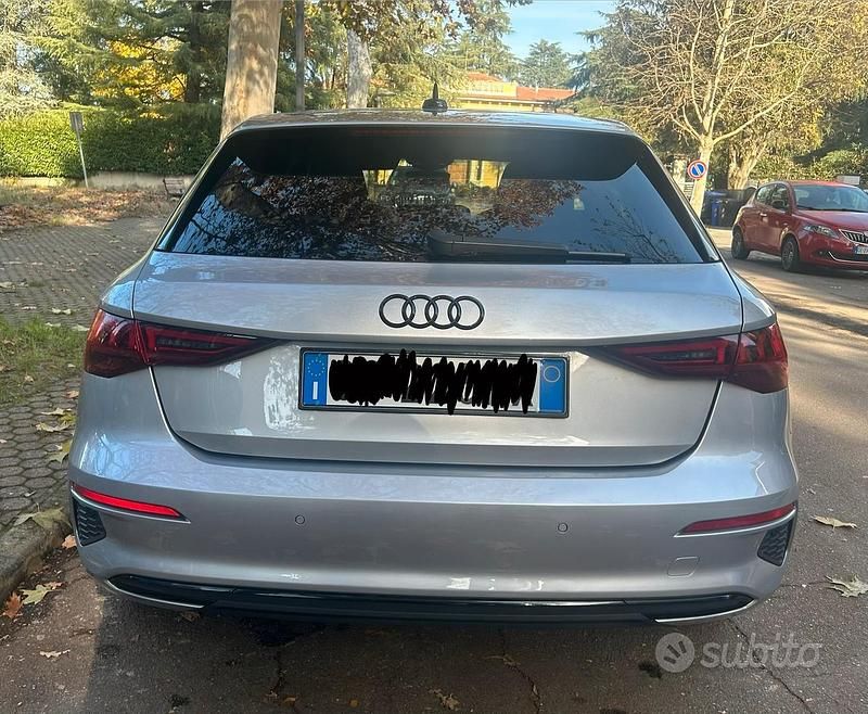 Usata Audi A3 Ambiente 150 CV (110 kW) 2020 Grigio Berlina